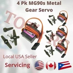 4X MG90S 9G Trex 450 Mini Servo Motor Helicopter Car Airplane Boat. Fixed Price $11.49.