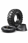 1-6.50X10 Forklift Tire Pneumatic Air With Tube And Flap Toyota. Fixed Price $160.00.