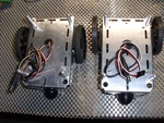 Robot Car Chasis Boe Bot, With Servos(parallax) And Battery Holder (one Piece). Fixed Price $29.00.