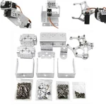 6DOF Mechanical Robotic Arm Aluminium Clamp Claw Kit Mount Set For Arduino. Fixed Price $39.95.