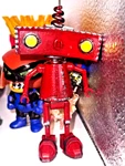 Custom Resin Printed Hand Painted Bad Robot 5 Inch Figure. Fixed Price $25.00.