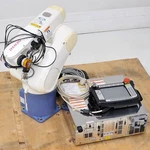 Denso Wave VS-6556 Robot Arm With RC7M Controller, Teach Pendant, Cables Working. Fixed Price $7999.99.
