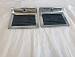 Pair Jeweled Running Board Step Plates, King Bee, Nice Used Condition. Fixed Price $140.00.