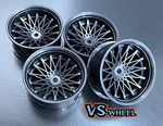 Tetsujin VS-8132 1/10 Rc Drift Wheels Black Set 4PCS High Precision 2-PIECE Rim. Fixed Price $49.99.