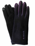 Womens Purple & Blue Metallic Stretch Fit Texting Tech Touchscreen Gloves. Fixed Price $29.99.