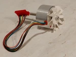 Bei Kimco DIH23-13-070Z Bldc Servo Motor, Long Shaft, Fan, 12-PIN, As Shown. Fixed Price $159.99.