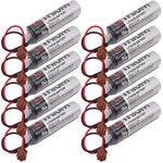 10PCS Toshiba ER6VCT 3.6V Plc Battery With Small Jae Plug For Robot Otc. Fixed Price $85.59.