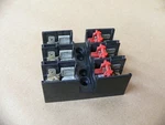Connectron MR633-77 3-POLE Fuse Holder Block 30 Amp 600 Vac. Fixed Price $12.99.