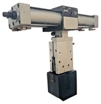 Phd Inc Pneumatic Parallel Gripper W/ Dual Cylinder Linear Slide R11A 2180-A-E. Fixed Price $350.00.