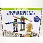 Made Modern Wooden Robot Kit Kids Arts & Crafts Toys Nib Game. Fixed Price $17.99.