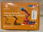 Adeept 5-DOF Stem Science And Engineering Educational Axis Robotic Arm Kit. Fixed Price $48.60.