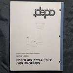 User's Guide Adeptone-mv Adeptthree Robot Including PA-4 Power Chassis. Fixed Price $49.99.