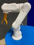 Yaskawa Motola Robotic Arm Type YR-MHJN-A00 With Controller And Teach Pendant. Fixed Price $4900.00.
