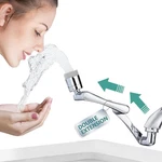 1080 Rotating Faucet Extender Double Extension - Swivel Long Arm Robotic Fauc.... Fixed Price $46.01.