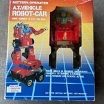 Vintage 1985 Transistor Robots At Vehicle Car Boxed Four Star. Fixed Price $89.99.