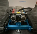Makeblock Mbot Ranger Bluetooth Programmable Educational Robot Tank Kit W/ Box. Fixed Price $70.00.