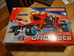 Vintage Hoberman Gro-bots Motorized Transform Robot Building Set EX563 Moto-tron. Fixed Price $99.00.