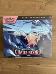 Pok Mon Mega Evolution Chaos Rising Elite Trainer Box Etb - New/sealed. Fixed Price $95.00.