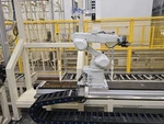 Mitsubishi Industrial Robot And Controller Melfa RV-6SDL With 18 Foot Track. Fixed Price $8117.50.