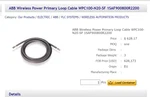 Abb Wireless Robotics Primary Loop Cable 20 Meters 1,000 Vac Silicone Free Z3B1. Fixed Price $96.50.