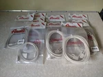 Lot (9) 80S 90S Nos Atomic High Energy Keyboard Monitor Computer Cables. Fixed Price $19.24.