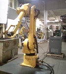 Fanuc Robot M-16IB Control R-J3IB Year 2002 09 F55386 Hours 19488.5 1105HM. Fixed Price $5000.00.