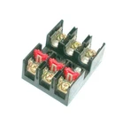 Connectron MR633-77 3-POLE Fuse Holder Block 30 Amp 600 Vac. Fixed Price $11.99.