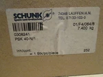 Schunk PSK-40-N/1 (surplus New). Fixed Price $1670.00.