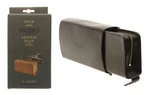 Brooks D-shaped Saddle Bag 0.75L Black Leather New Nos Nib. Fixed Price $109.99.