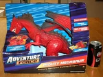Adventure Force "mighty Megasaur Dragon", Walks/lights/roars 19" Nib Battery. Fixed Price $40.00.