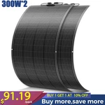 600W Flexible Solar Panel Mono 12V Portable Power Camping Home Rv Battery Charge. Fixed Price $182.38.