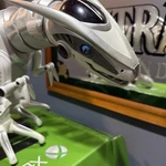 T-rex Wowwee Roboraptor W/ Remote Control Dinosaur Walking Robot 32. Fixed Price $50.00.