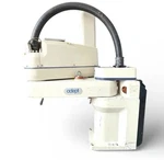 Omron Adept S800 Cobra Scara Inverted Robot Arm (untested). Fixed Price $2700.00.