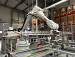 Abb Irb 2600-12/1.85, IRC5 Controller, With Safety Fence And Support Base. Fixed Price $32000.00.