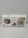 Ugears Mechanical Model Treasure Box Wood Unassembled Kit For Ages 14+. Fixed Price $25.99.