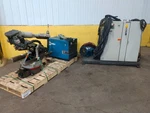 Axis Motoman Model SK16-6 Robot Welding Cell With Miller Auto Deltaweld 452. Fixed Price $24950.00.