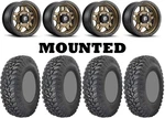 Kit Gbc Parallax Tires 30X10-14 Fuel Anza Bronze D583 Wheels 1KXP. Fixed Price $1866.65.