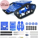 Tank Car Chassis With Dc Geared Motor, Shock Absorbing Robot Full-metal. Fixed Price $127.57.