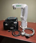 Hiwin Axis Robot With Teach Pendant And Controller RA605150133 / RCA6051600. Fixed Price $18000.00.
