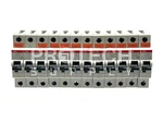 (lot Of 12) Abb 2CDS271001R0024 Circuit Breaker S201M-C2 230/400V With Warranty. Fixed Price $120.00.