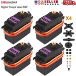 2/4PC MG996R Metal Gear Digital Torque Servo Set 180 For Futaba Rc Truck Racing. Fixed Price $20.89.