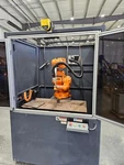 Abb Irb 140 Industrial Robot Cell With IRC5 Controller And Miller Welder. Fixed Price $25000.00.