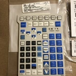 Fanuc New A98L-0040-0268#SLE2 Teach Pendant Membrane Overlay Key Sheet. Fixed Price $75.00.
