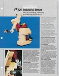 Data Sheet Cincinnati Milacron T3-726 Industrial Robot 1983 Brochure (ST404). Fixed Price $7.53.
