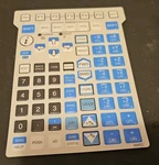 Fanuc AWE2 Teach Pendant Membrain Keypad/overlay. Fixed Price $80.00.
