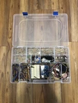 Huge Lot Of Vintage Various Resistors Stepper Motor Arduino R3 Parallax Servo. Fixed Price $43.23.