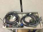 Kawasaki JS005 Robot Arm Power And Feedback Cables 50979-1269L05 50979-1270L05. Fixed Price $425.00.