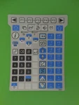 Ge Fanuc GNS1 Teach Pendant Membrane Keysheet Keypad Overlay. Fixed Price $47.25.