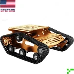 Smart Robot Platform Diy Chassis Kit Crawler Tank Motors Pi Arduino Maker. Fixed Price $51.95.