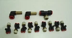(lot Of 12) Smc Connectors 9) 1/8" Type Elbow 1/2" 1). Fixed Price $12.88.